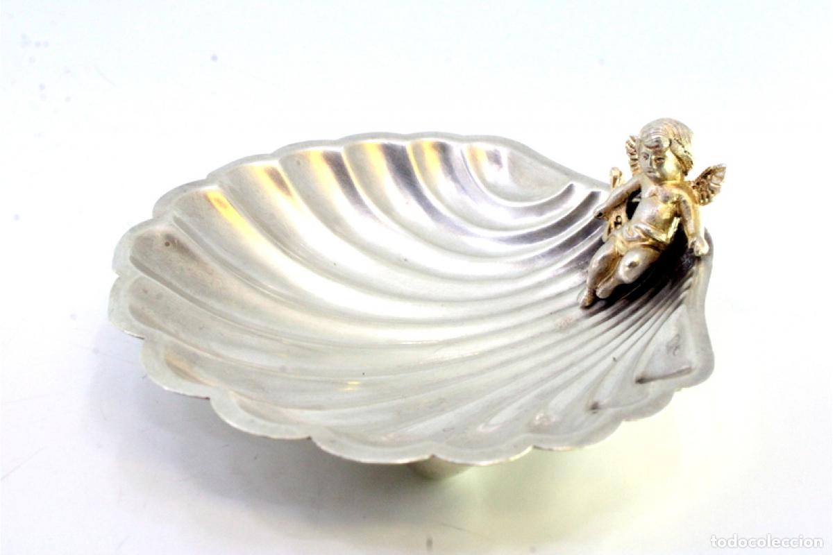 Antig&uuml;edades: Soporte para anillos de plata - Foto 3