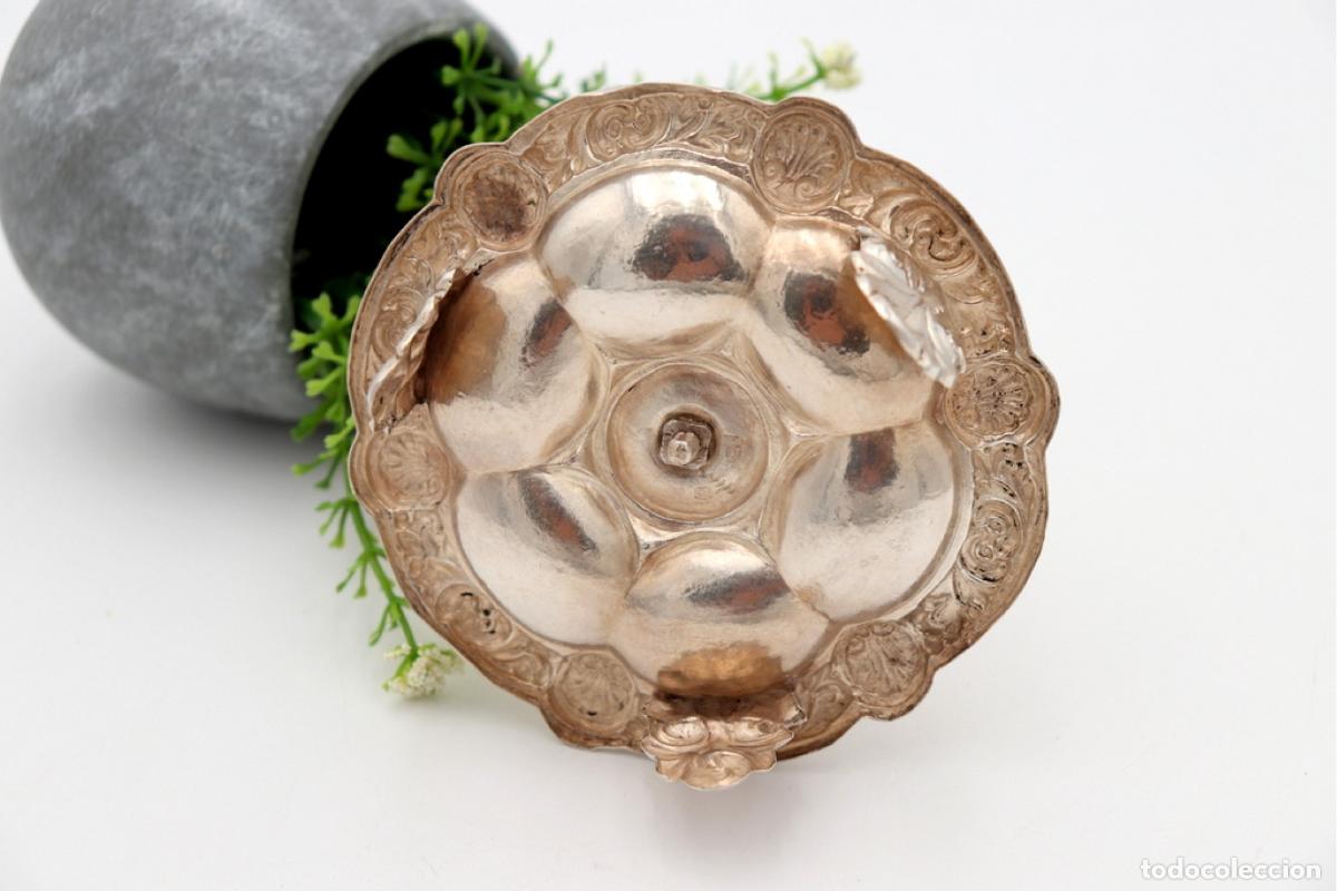 Antig&uuml;edades: Soporte para anillos de plata - Foto 5