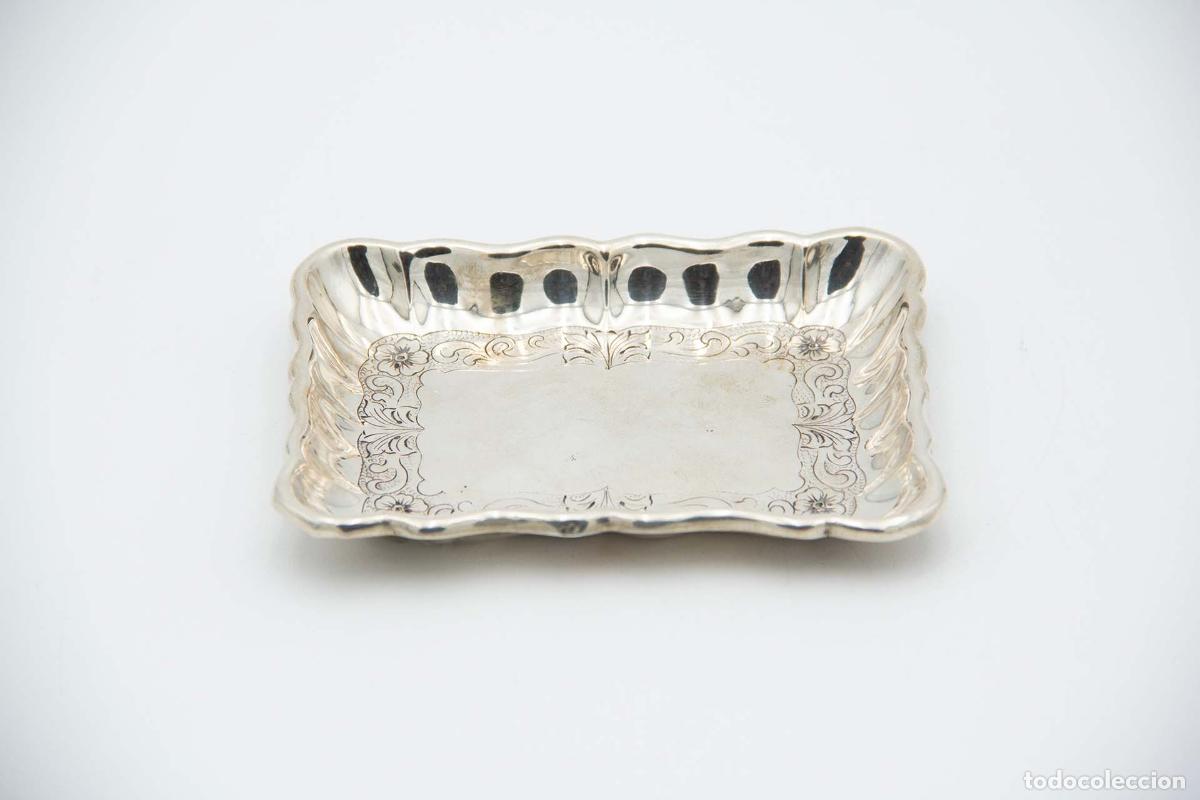 Antig&uuml;edades: Soporte para anillos de plata - Foto 2