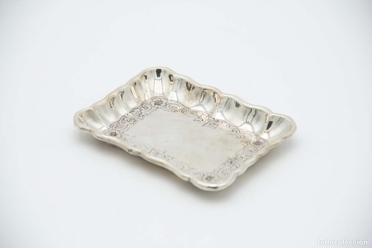 Antig&uuml;edades: Soporte para anillos de plata - Foto 1