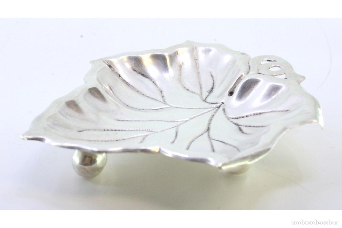 Antig&uuml;edades: Soporte para anillos de plata - Foto 3