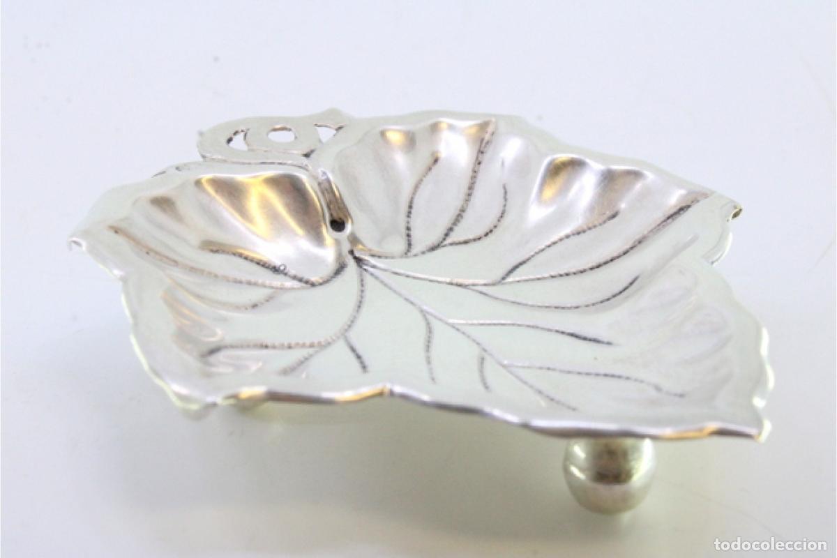 Antig&uuml;edades: Soporte para anillos de plata - Foto 4