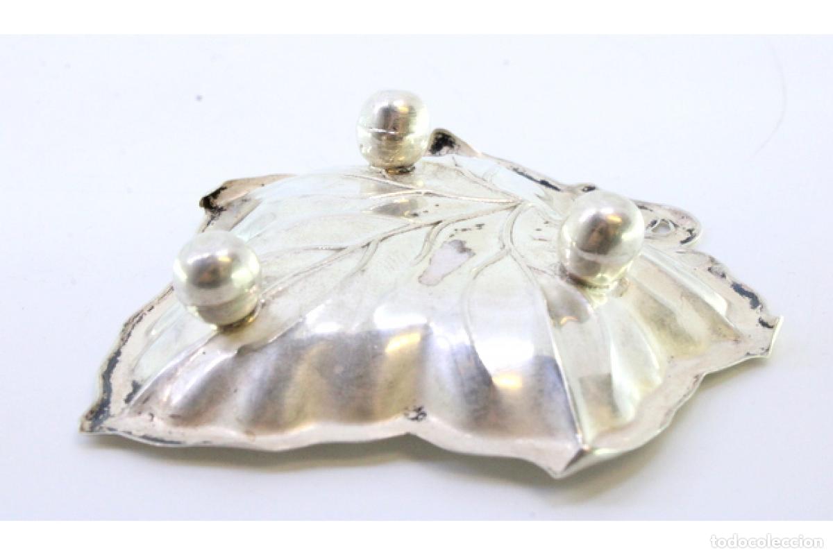 Antig&uuml;edades: Soporte para anillos de plata - Foto 5