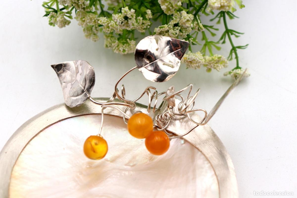 Antig&uuml;edades: Soporte para anillos de plata - Foto 2