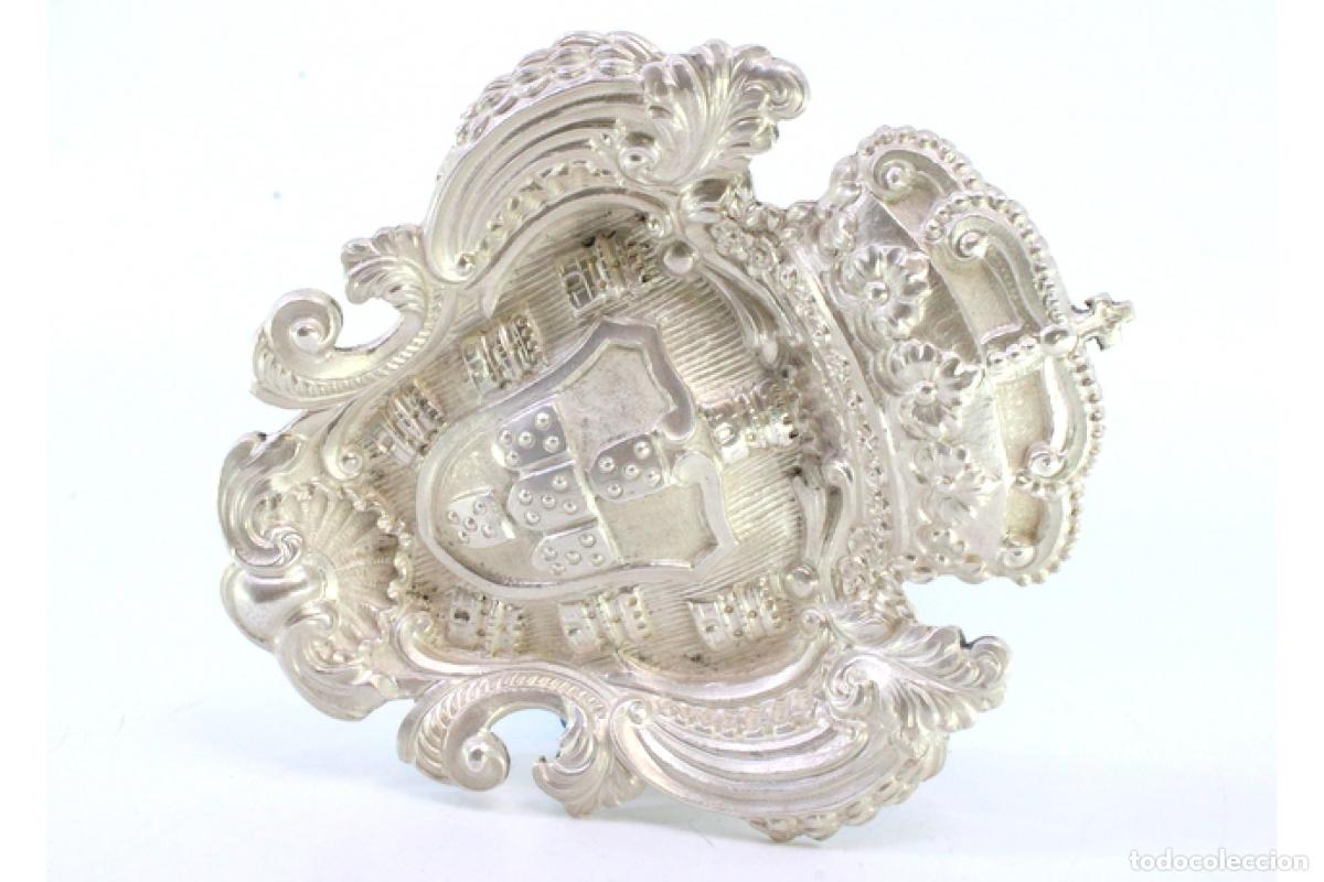 Antig&uuml;edades: Soporte para anillos de plata - Foto 2