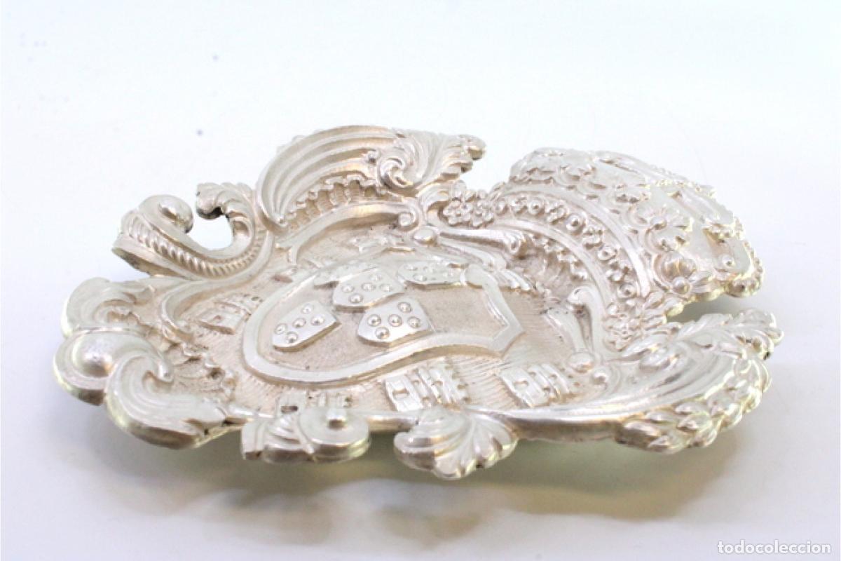 Antig&uuml;edades: Soporte para anillos de plata - Foto 3