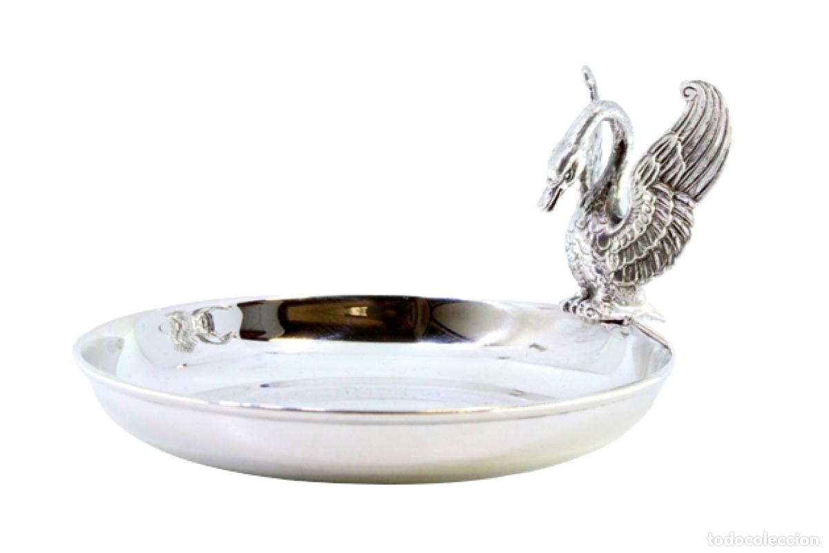 Antig&uuml;edades: Soporte para anillos de plata - Foto 1