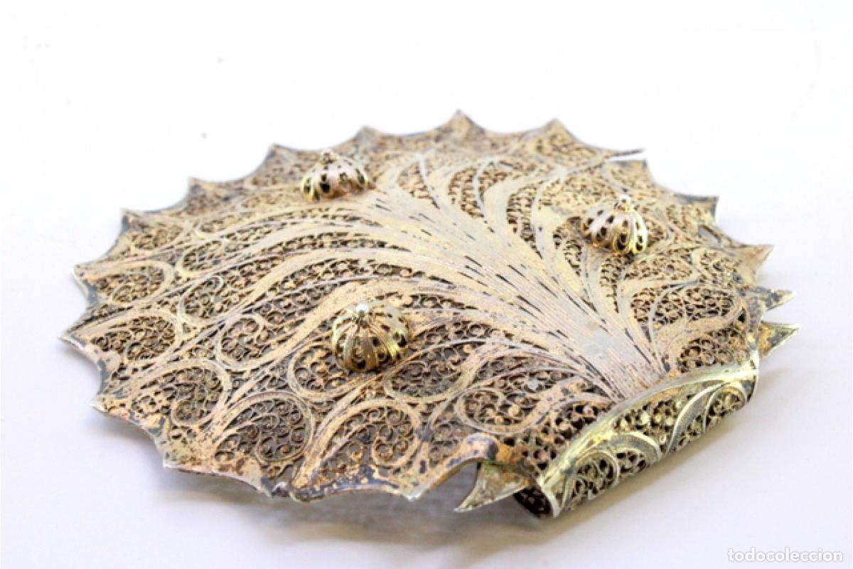 Antig&uuml;edades: Soporte para anillos de plata - Foto 3