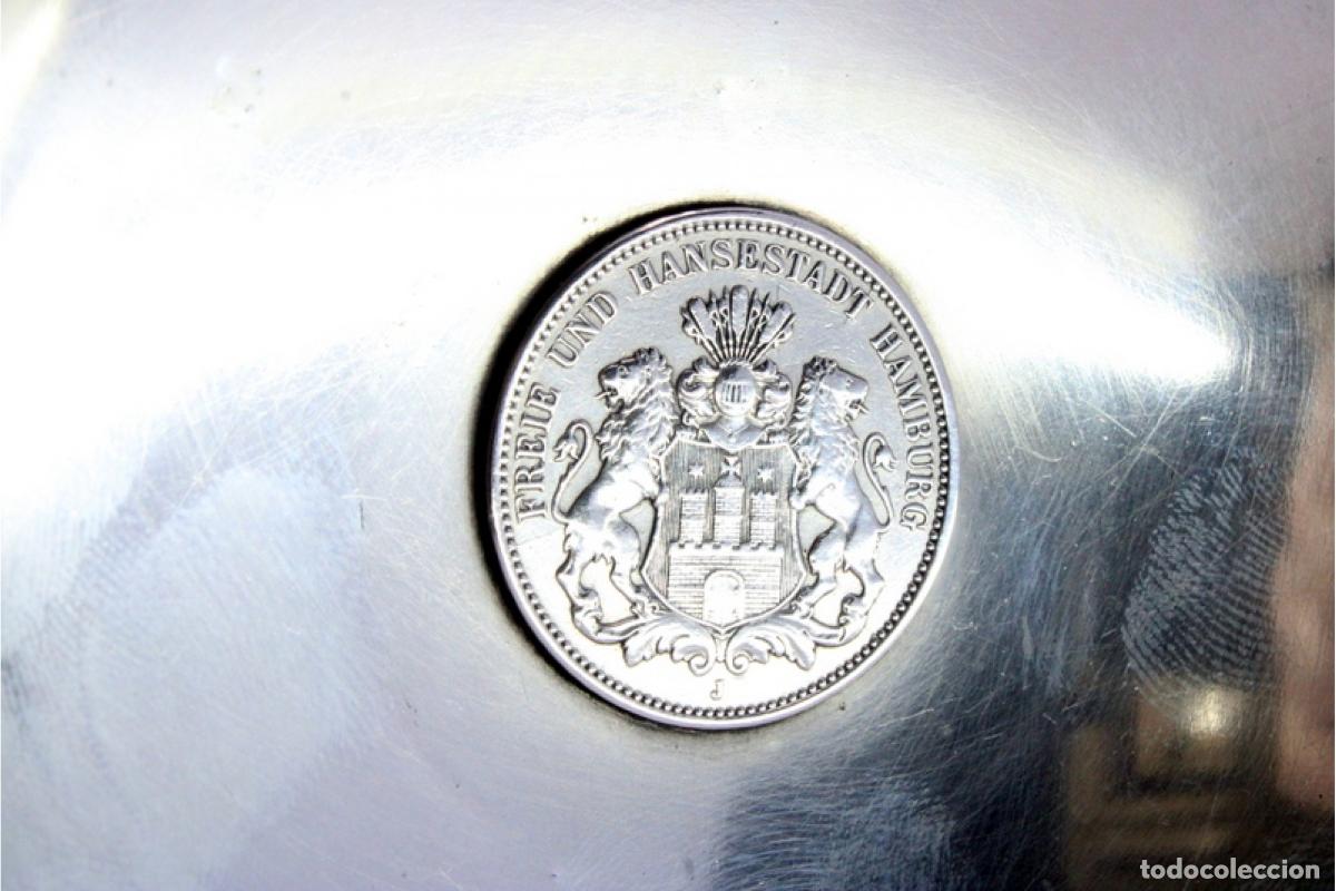 Antig&uuml;edades: Soporte para anillos de plata - Foto 4
