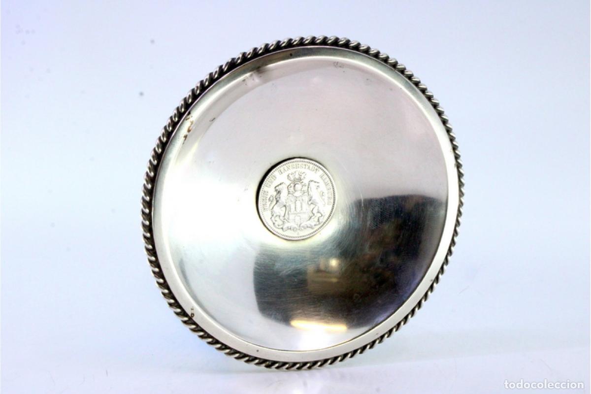 Antig&uuml;edades: Soporte para anillos de plata - Foto 5