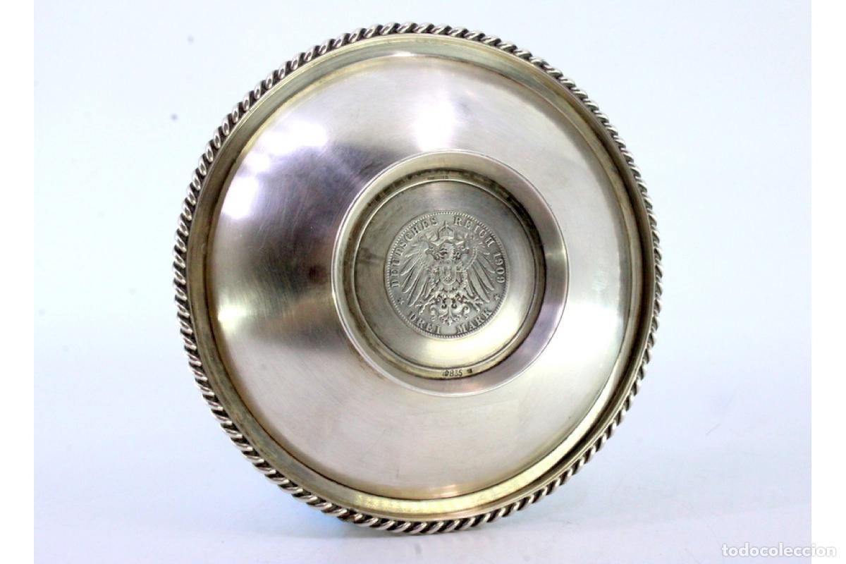 Antig&uuml;edades: Soporte para anillos de plata - Foto 6