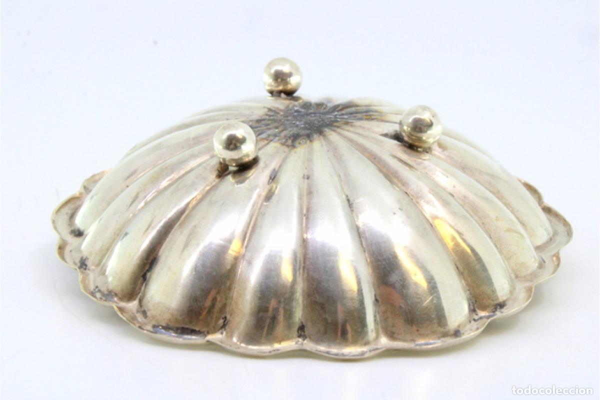 Antig&uuml;edades: Soporte para anillos de plata - Foto 5