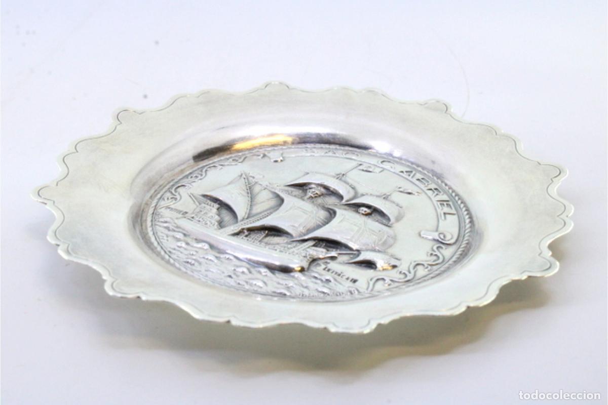 Antig&uuml;edades: Soporte para anillos de plata - Foto 4