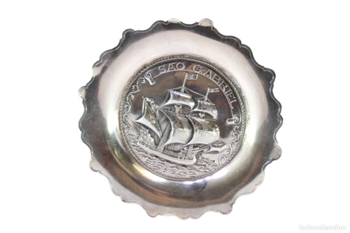 Antig&uuml;edades: Soporte para anillos de plata - Foto 1