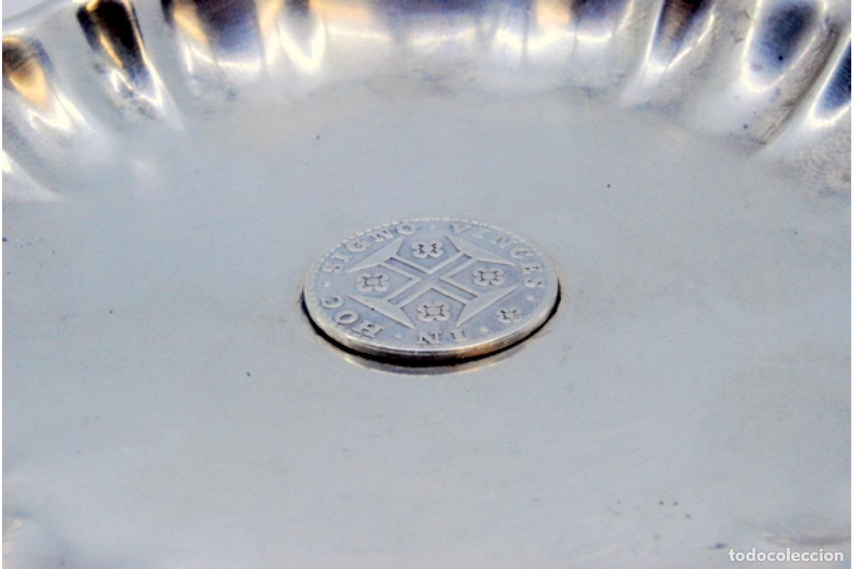 Antig&uuml;edades: Soporte para anillos de plata - Foto 4