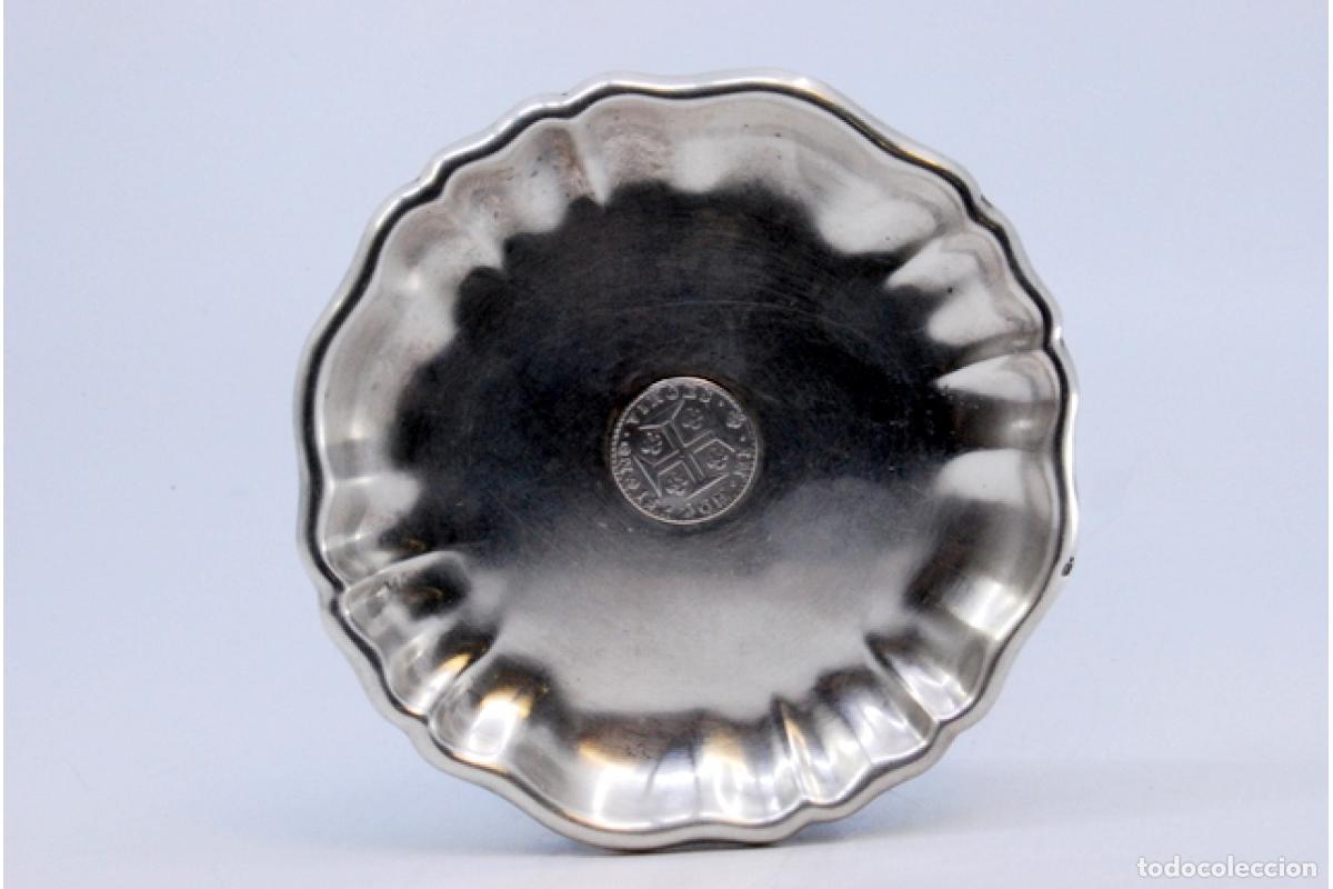 Antig&uuml;edades: Soporte para anillos de plata - Foto 6