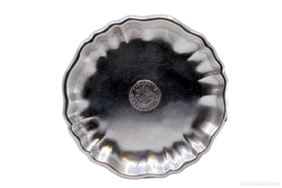 Antig&uuml;edades: Soporte para anillos de plata - Foto 1
