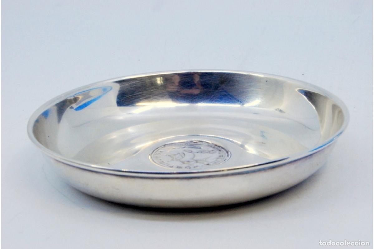 Antig&uuml;edades: Soporte para anillos de plata - Foto 3
