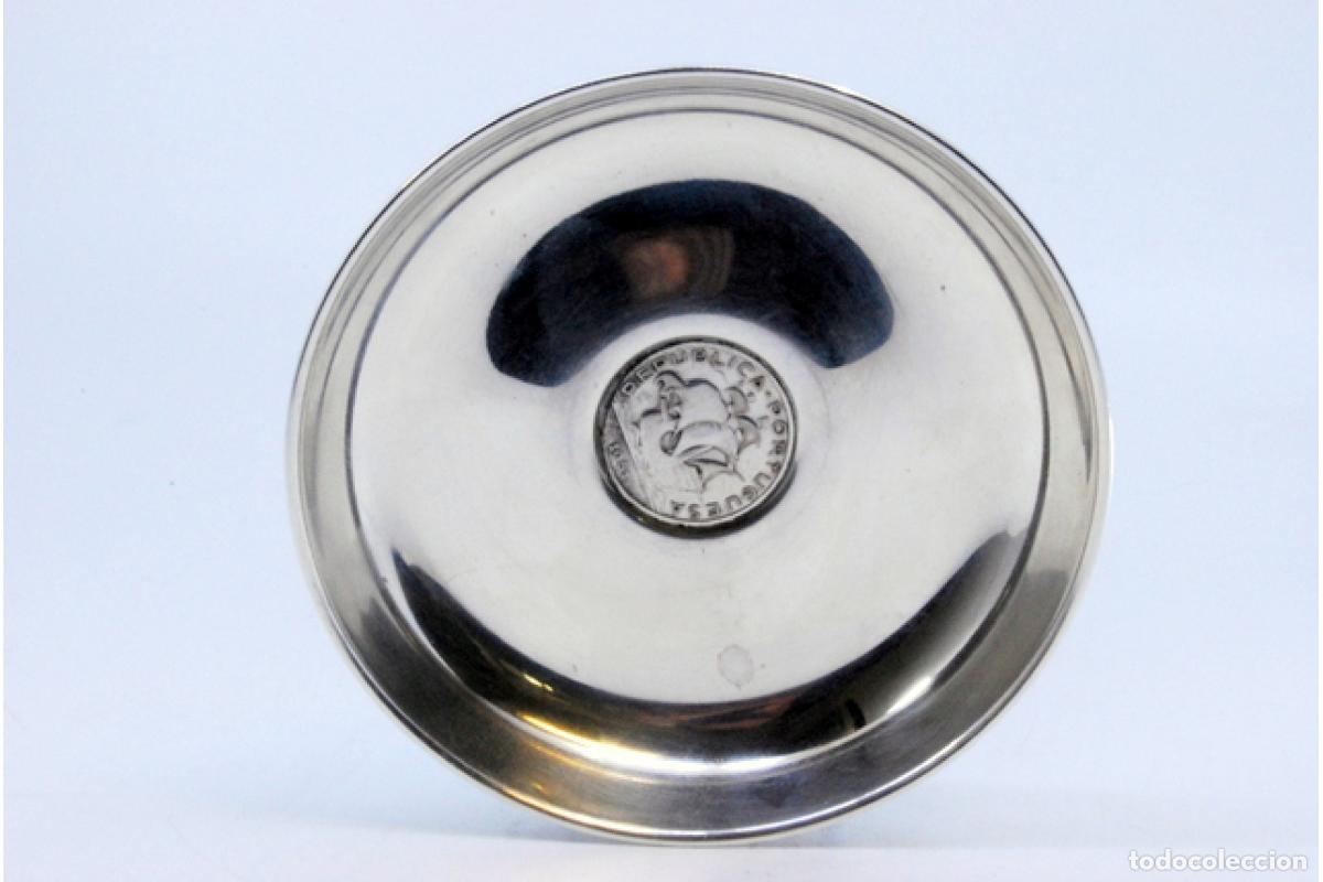 Antig&uuml;edades: Soporte para anillos de plata - Foto 6