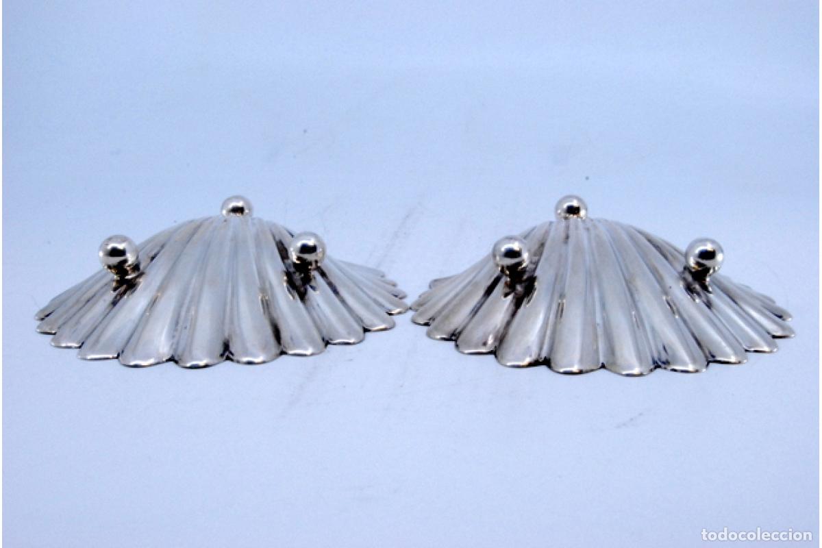 Antig&uuml;edades: Soportes para anillos de plata - Foto 5