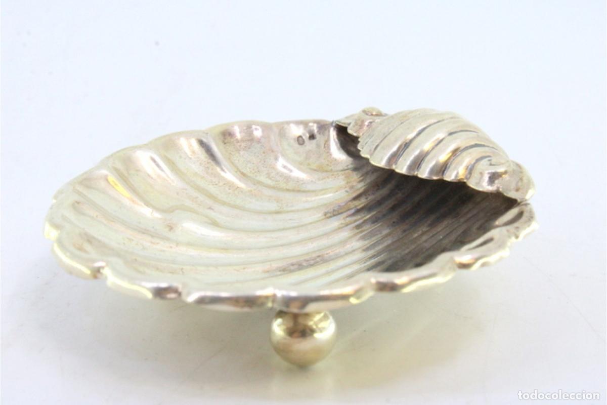 Antig&uuml;edades: Soporte para anillos de plata - Foto 3