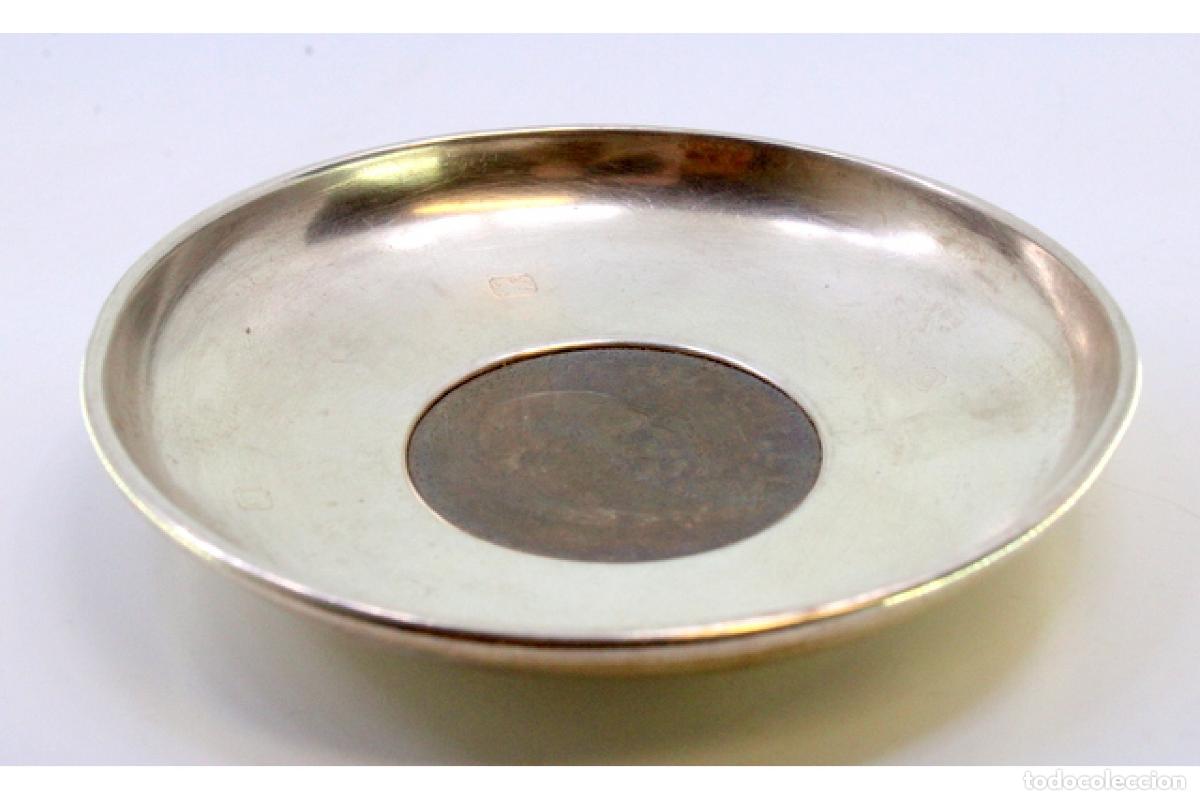 Antig&uuml;edades: Soporte para anillos de plata - Foto 4