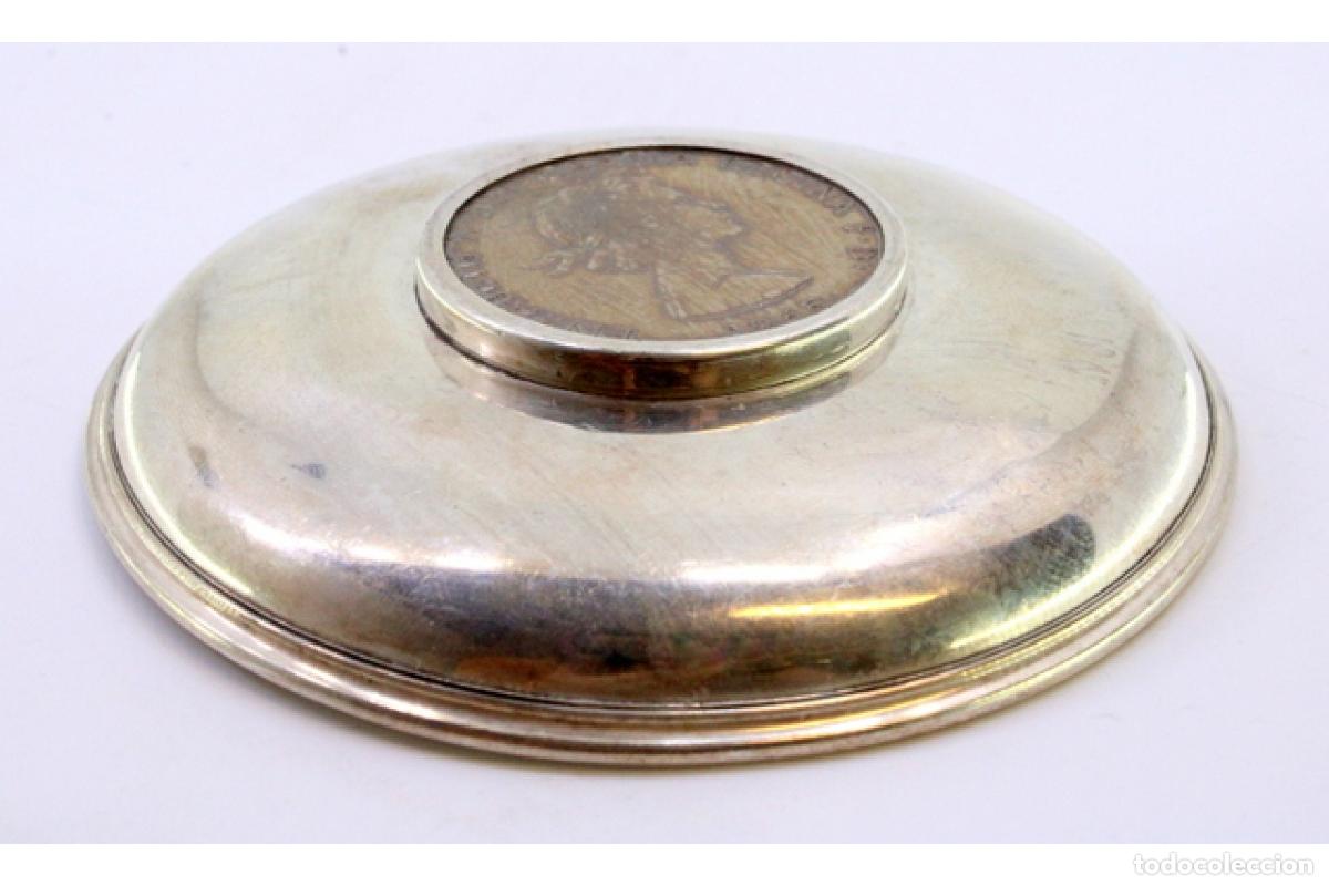 Antig&uuml;edades: Soporte para anillos de plata - Foto 5