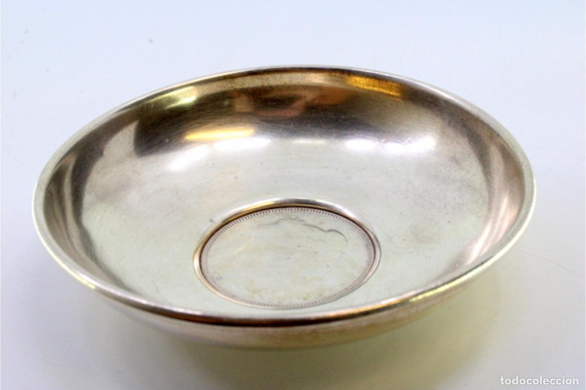 Antig&uuml;edades: Soporte para anillos de plata - Foto 3