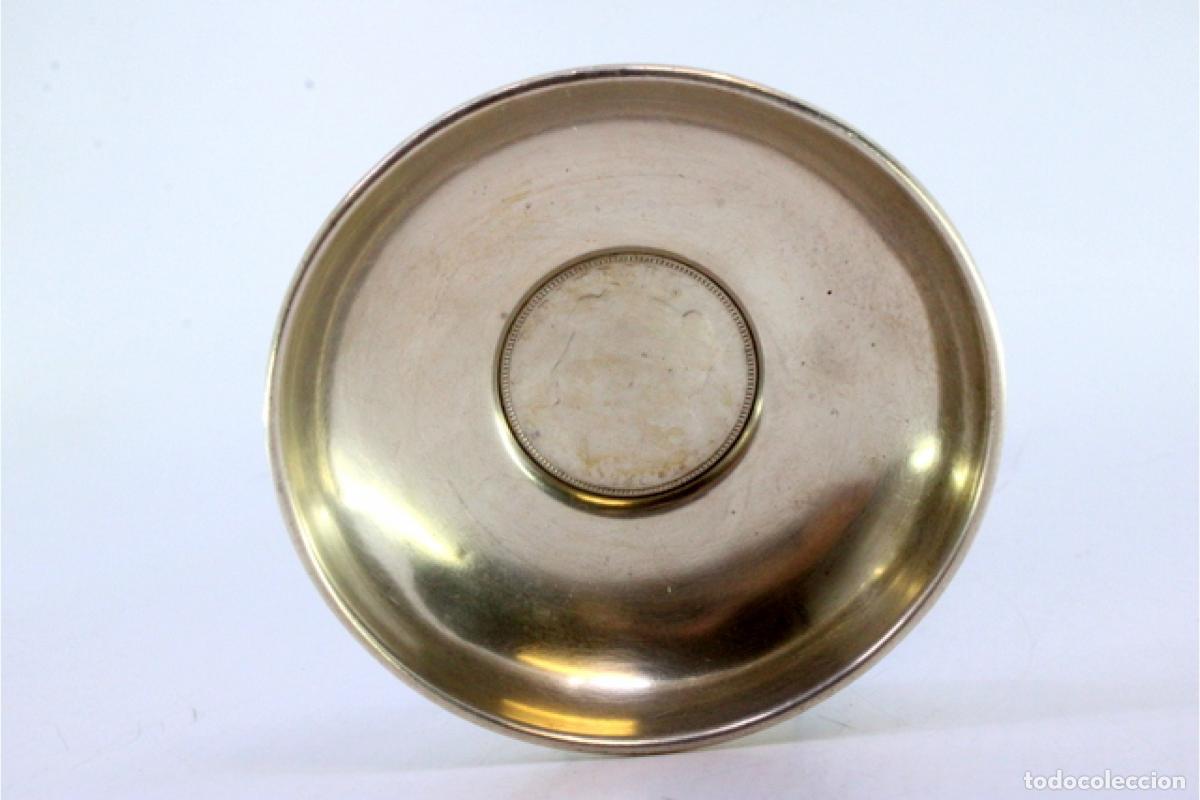 Antig&uuml;edades: Soporte para anillos de plata - Foto 5
