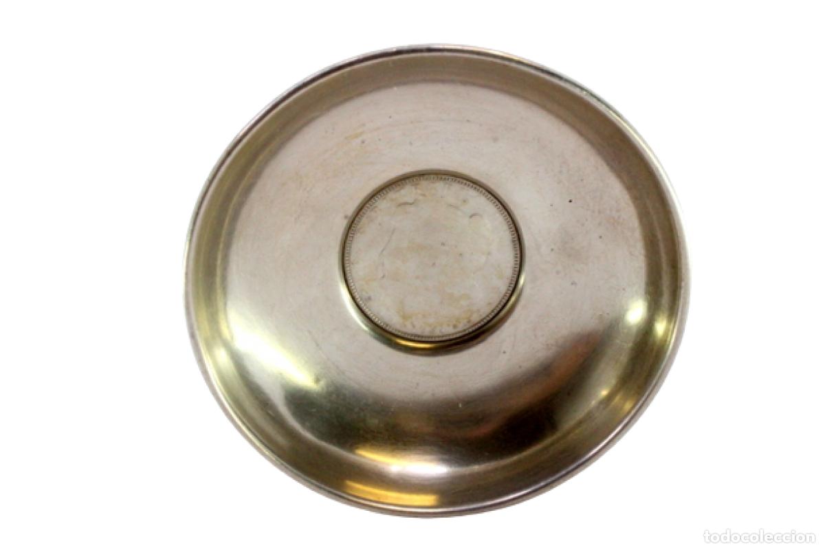 Antig&uuml;edades: Soporte para anillos de plata - Foto 1