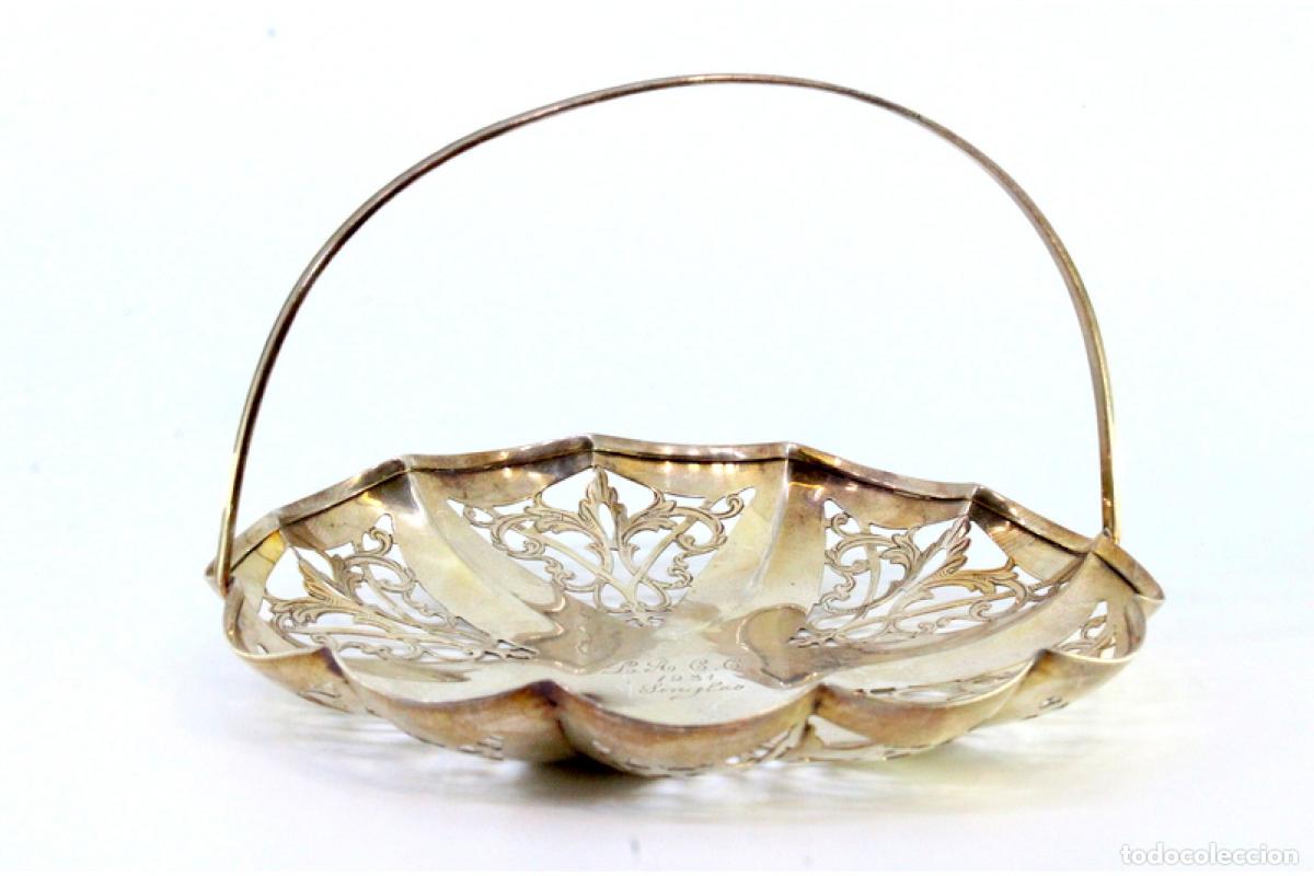 Antig&uuml;edades: Soporte para anillos de plata - Foto 3