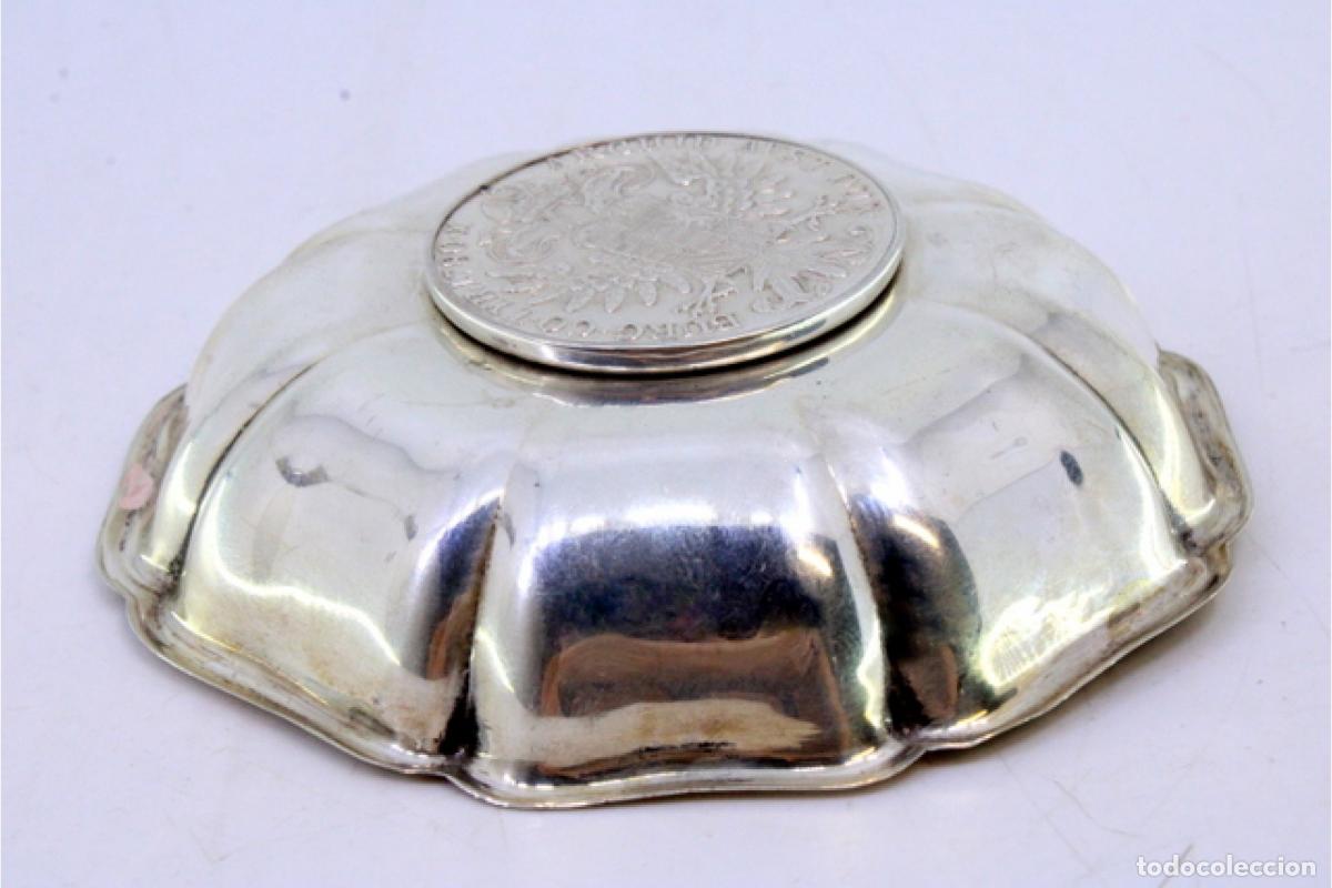 Antig&uuml;edades: Soporte para anillos de plata - Foto 4