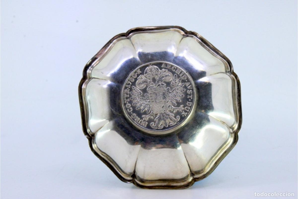 Antig&uuml;edades: Soporte para anillos de plata - Foto 6