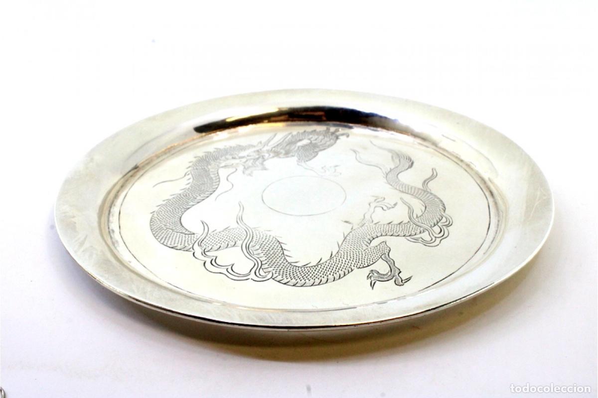 Antig&uuml;edades: Soporte para anillos de plata - Foto 2