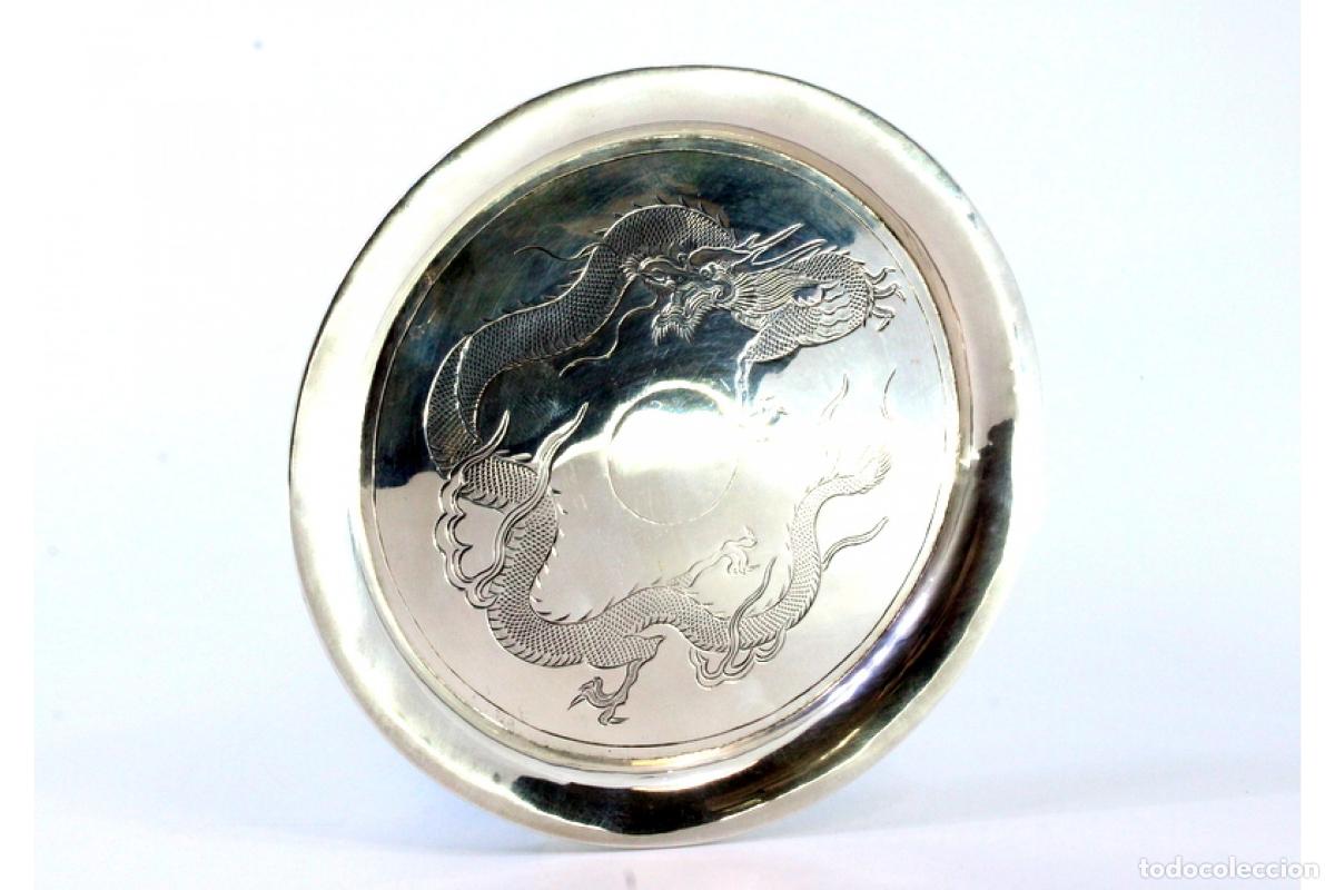 Antig&uuml;edades: Soporte para anillos de plata - Foto 4