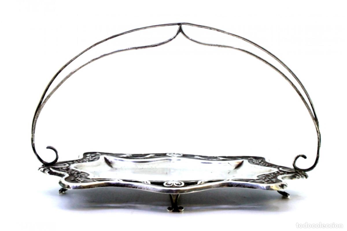 Antig&uuml;edades: Soporte para anillos de plata - Foto 2