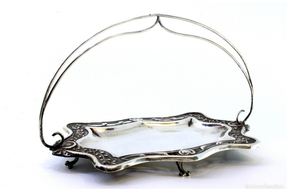 Antig&uuml;edades: Soporte para anillos de plata - Foto 7