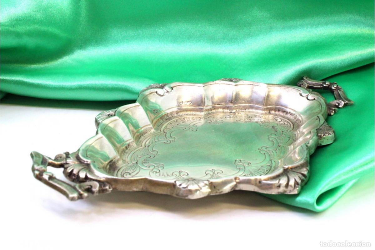 Antig&uuml;edades: Soporte para anillos de plata - Foto 6