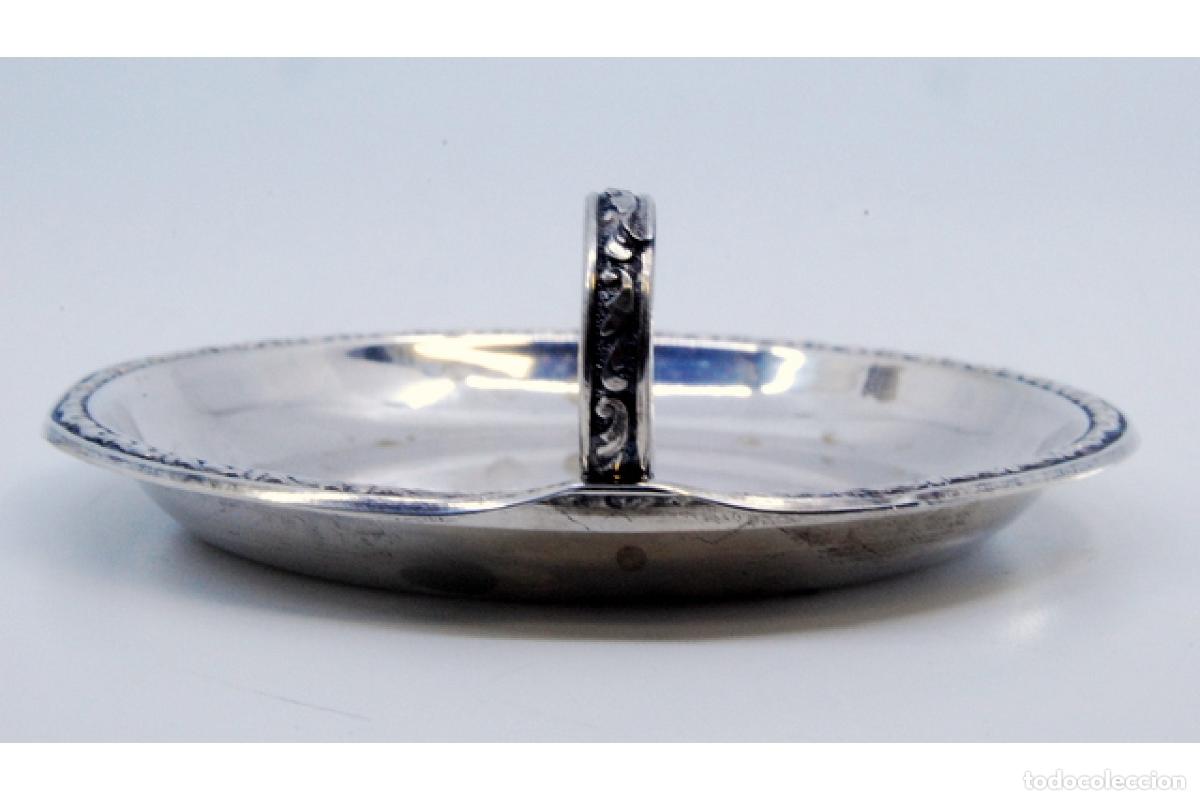 Antig&uuml;edades: Soporte para anillos de plata - Foto 3
