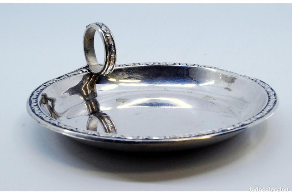 Antig&uuml;edades: Soporte para anillos de plata - Foto 6