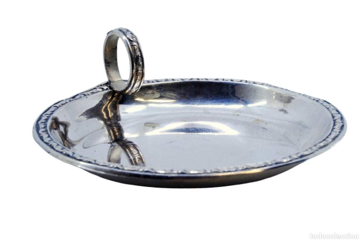 Antig&uuml;edades: Soporte para anillos de plata - Foto 1