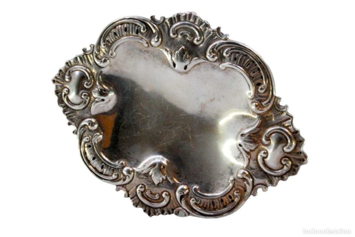Antig&uuml;edades: Soporte para anillos de plata - Foto 1