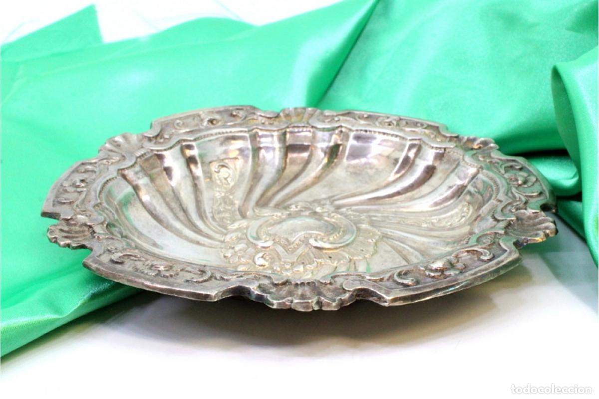 Antig&uuml;edades: Soporte para anillos de plata - Foto 3