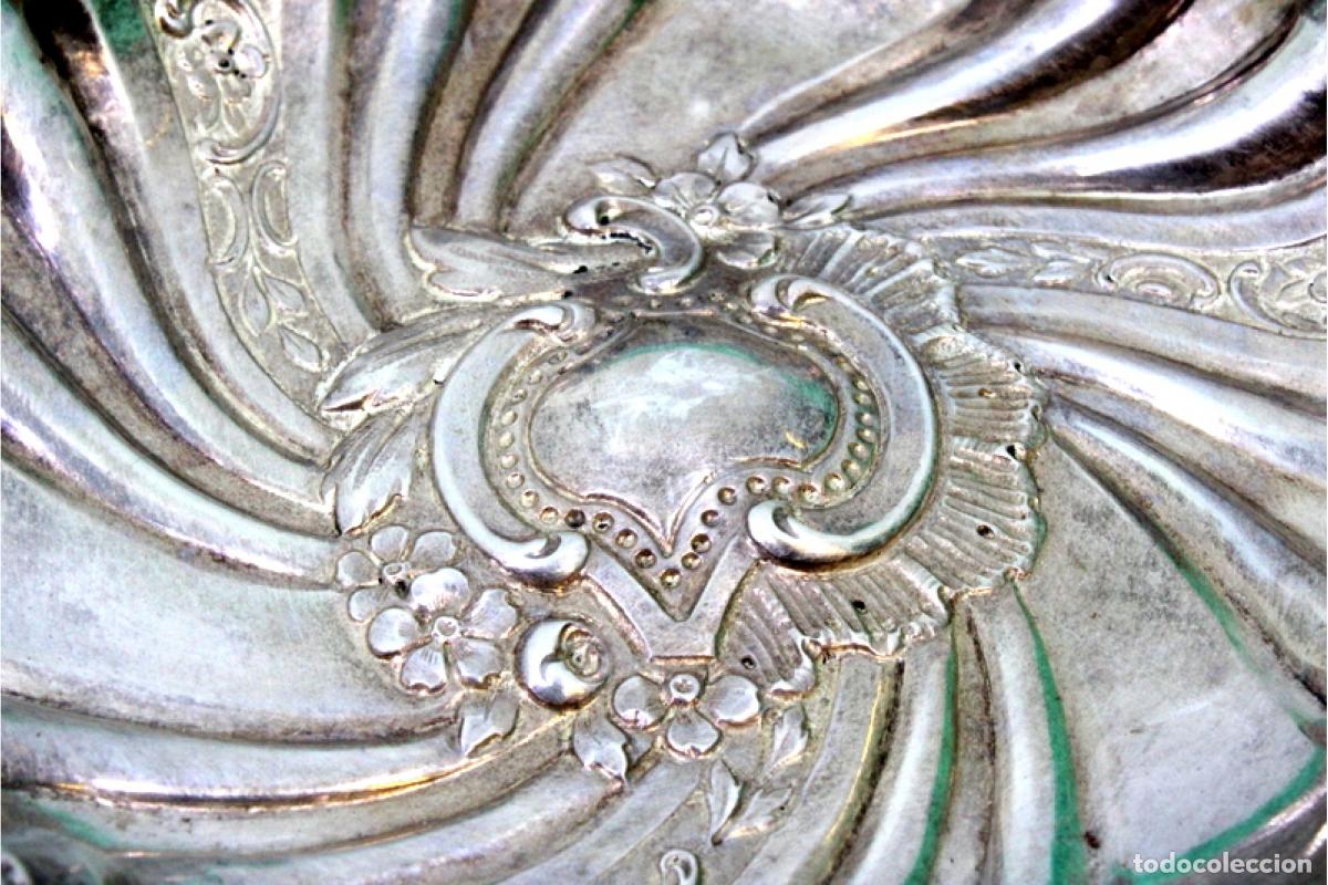 Antig&uuml;edades: Soporte para anillos de plata - Foto 6