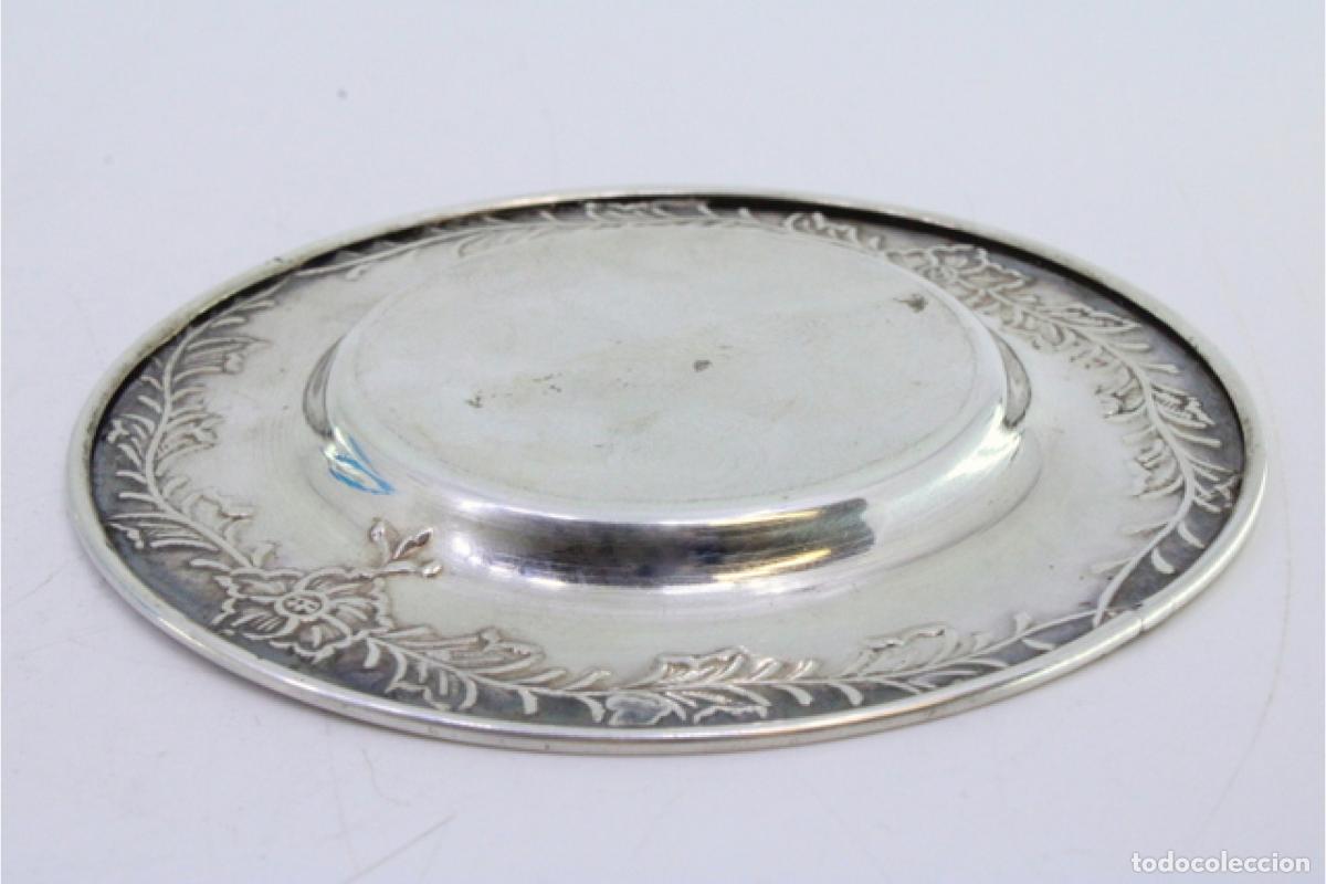 Antig&uuml;edades: Soporte para anillos de plata - Foto 3