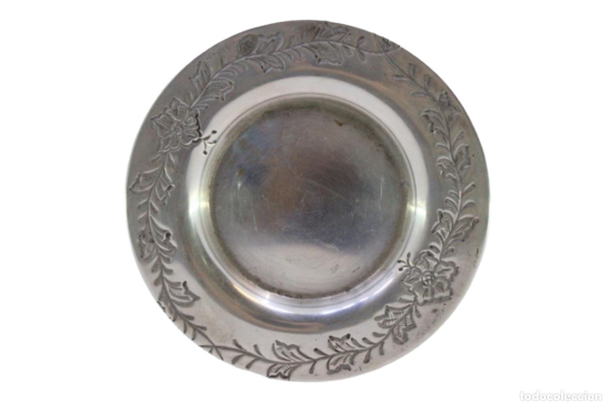 Antig&uuml;edades: Soporte para anillos de plata - Foto 1