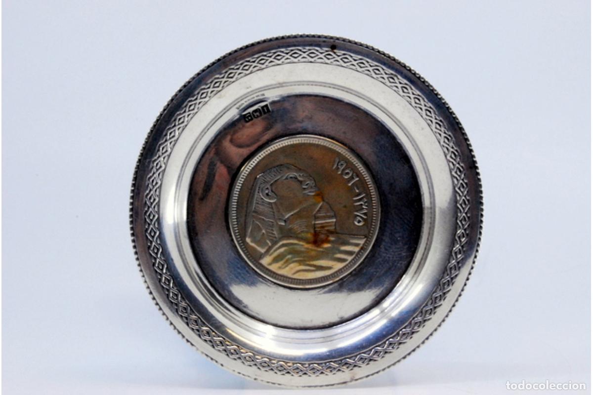 Antig&uuml;edades: Soporte para anillos de plata - Foto 4