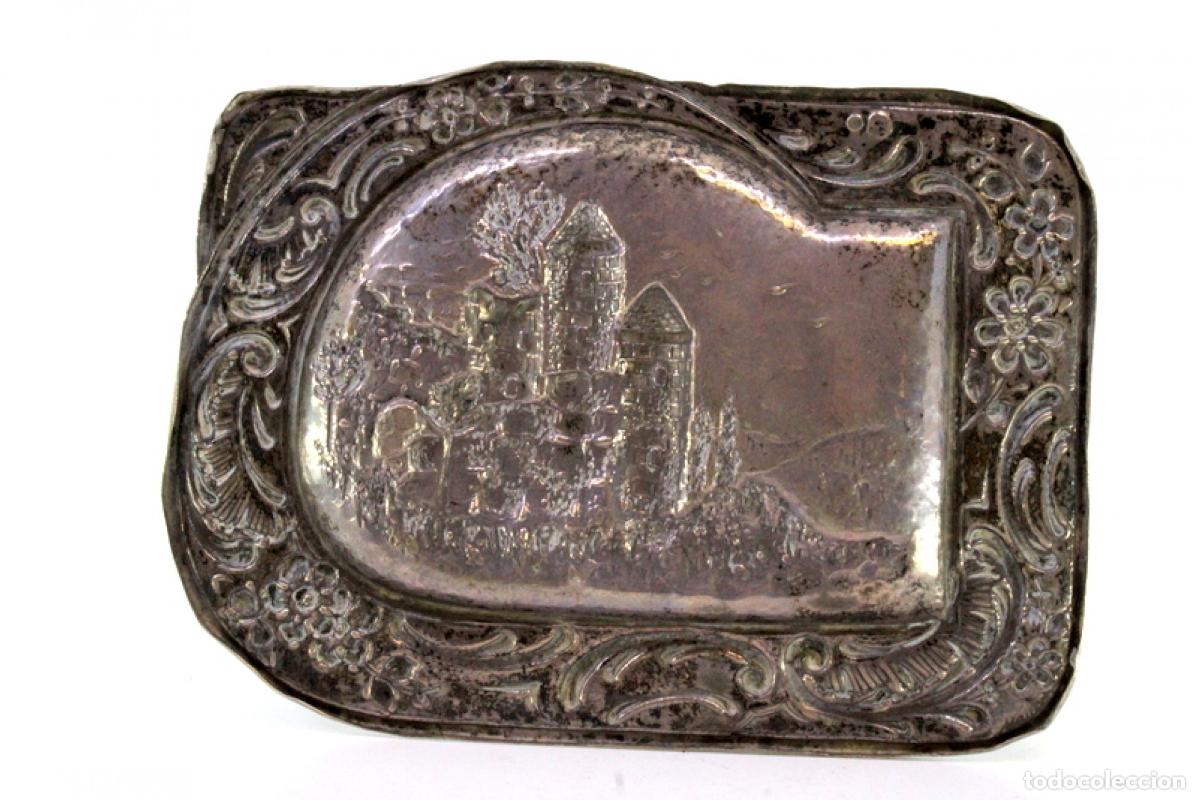 Antig&uuml;edades: Soporte para anillos de plata - Foto 4