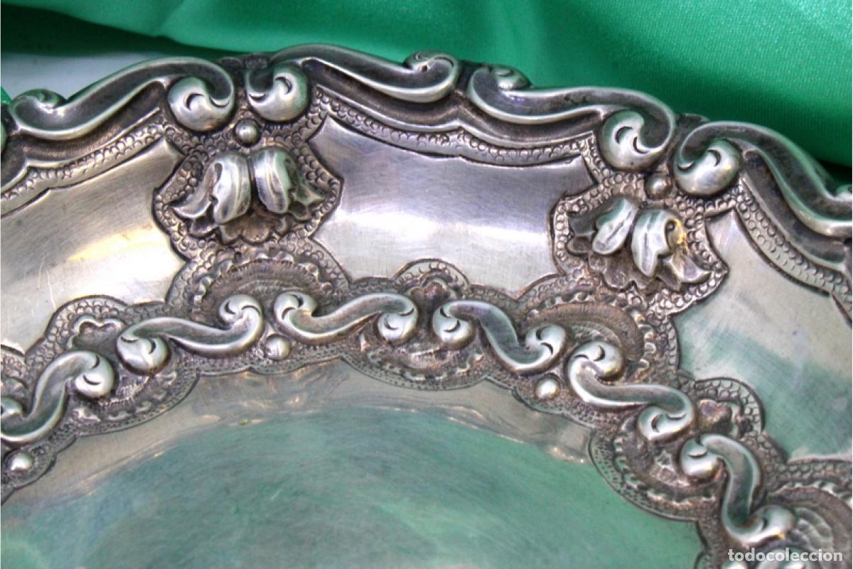 Antig&uuml;edades: Soporte para anillos de plata - Foto 3