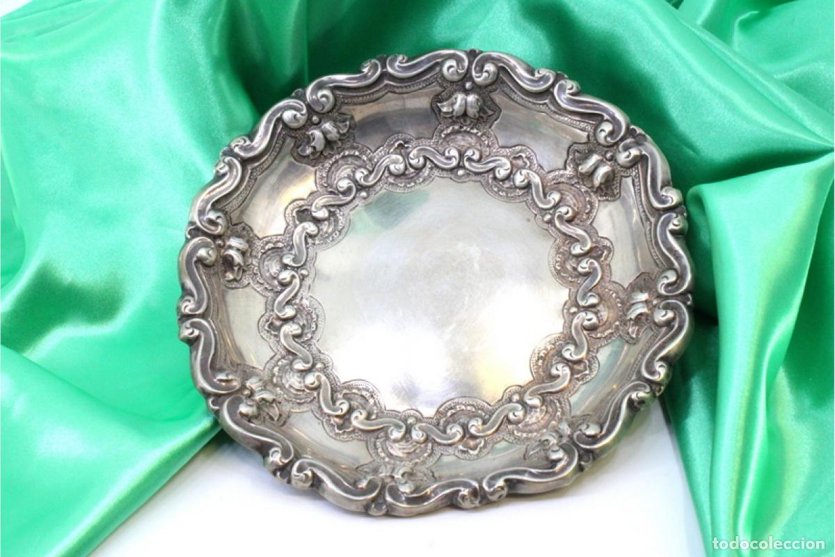 Antig&uuml;edades: Soporte para anillos de plata - Foto 6